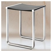 KEUCO Plan stolička (vhodná do sprchy), 340 x 469 x 365 mm, chróm/šedá čierna, 14982010037