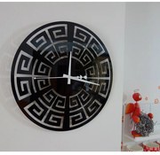 Nástenné hodiny moderné  hodiny na stenu zrkadlové, nalepovacie hodiny l 3D hodiny X0091 PLEXI PMMA