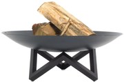 ZÁHRADNÉ OHNISKO NEREO ČIERNE 60 cm