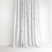 Goldea bavlnený záves - nezábudky 140x150 cm