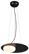Klausen 111100 - LED Luster na lanku PETIT LED/12W/230V čierna