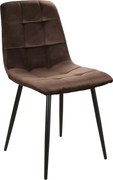 SI Mila Velvet stolička hnedý