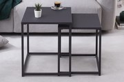 Sada 2 odkladacích kovoých stolíkov Dura Steel 40cm