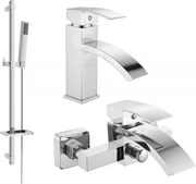 Mexen Libra DQ77 vaňová súprava, chrómová - 745103DQ77-00