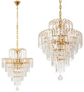 Toolight Toolight, stropné svietidlo 6xE14, zlatá lesklá, OSW-00684