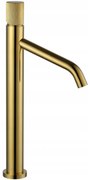 Mexen Rumba One vysoká umývadlová batéria, zlatá, 73511-50