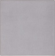 Kusový koberec Royal Lux 90 šedý štvorec, 200x200, šedá, obývacia izba, AladinWorld Expres
