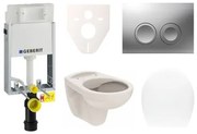 Cenovo zvýhodnený závesný WC set Geberit na zamurovanie + WC S-Line SIKOGE1U3