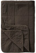 Ib Laursen Prešívaný prehoz Chocolate 130 x 180 cm