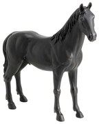 Cavallo soška čierna 82 cm