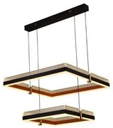 LED Stmievateľný luster na lanku LED/50W/230V 3000-6500K + diaľkové ovládanie