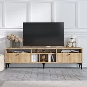 TV stolík/skrinka Aliex 9 (Dub). Akcia -19%. Vlastná spoľahlivá doprava až k Vám domov. 1072362