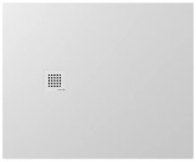 Polysan Polysan, TRENECA sprchová vanička z liateho mramoru s možnosťou úpravy rozmeru 110x90cm, biela matná, 84314.11