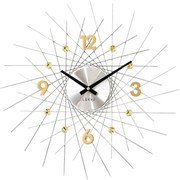 Nástenné hodiny Lavvu LCT1054 Crystal Lines, 49 cm