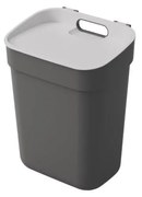 Tmavosivý odpadkový kôš na triedený odpad z recyklovaného plastu 10 l Ready To Collect – Curver