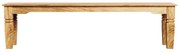 Lavica Guru 175x40 z mangového dreva Mango natural