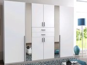 Šatníková skriňa Vanea, 270 cm, biela%