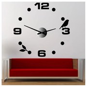 Moderné nástenné hodiny z plexiskla s tichým chodom | SENTOP 12P006