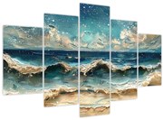 Obraz - Maľba mora (150x105 cm)