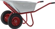 Garden Line KOLESOVY FURIK - OBJEM 140 L - ČERVENÁ