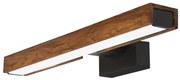 Brilagi-LED Kúpeľňové osvetlenie zrkadla WOODY MIRROR LED/8W/230V IP44 dub/čierna