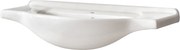 Comad Nábytkové keramické umývadlo UM- CFP 85 DP, 85x49 cm, biela lesklá