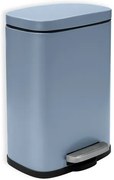 Spirella pedálový odpadkový kôš AKIRA matná hmlovo modrá oceľ 5 L 10.20352