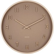 XXXLutz NÁSTENNÉ HODINY svetlohnedá 41 cm Karlsson - Hodiny - 007143018002