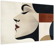 Obraz - Žena z profilu (90x60 cm)