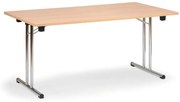 Skladací konferenčný stôl FOLD, 140x69 cm, buk
