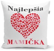 Sablio Vankúš Najlepšia mamička: 40x40 cm