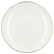 Dezertný tanier AURO so zlatým okrajom 992005