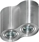 Moderné svietidlo AZZARDO BROSS 2 aluminium  AZ0783