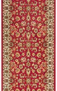 Spoltex, Behúň na mieru Samira New 12002-011, šíre 100 cm, červená, chodba / predsieň