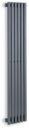 Besoa Delgado, radiátor, 120 x 25, 508 W, teplá voda, 1/2", 4 – 10 m², sivý