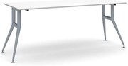 Rokovací kancelársky stôl WIDE, 180x80 cm, biela
