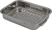 Pekáč s roštom Steel 35x25 cm%