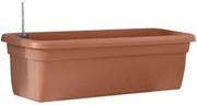 Samozavlažovací truhlík SIENA- terracotta 22x60 cm