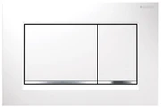 Geberit Sigma30, ovládacie tlačidlo Sigma30, biela/chróm, 115.883.KJ.1