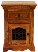 furniture-nabytek.cz - Nočný stolík z masívu z dreva palisander 45x60x40