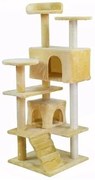 Škrabadlo pre mačky 120 cm Malatec - béžové