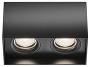 Maytoni C015CL-02B - Bodové svietidlo SLIM 2xGU10/50W/230V čierna