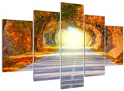 Obraz - Brána z korún stromov (150x105 cm)