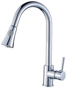 Laveo Daru, kuchynská batéria stojaca h-410, chrómová, LAV-BLD_069D