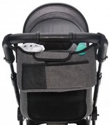 Organizér na kočík Plus Grey