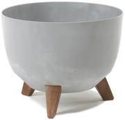 Kvetináč ROMA 290 ECO - sivý betón