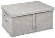 Úložný box Orga, 31x25x50 cm, sivá