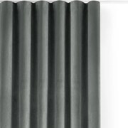 Sivý zamatový dimout záves 200x250 cm Velto – Filumi