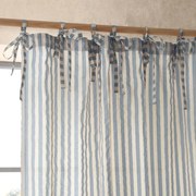Modrá záclona 140x183 cm Zanzibar Stripe – Pineapple Elephant