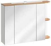 Kúpeľňová závesná skrinka SWIFT so zrkadlom 94 cm